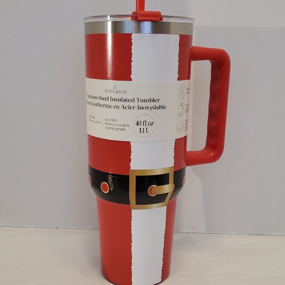 🎁Ashland Red Santa Tumbler
